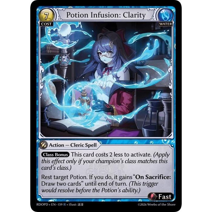 Image for Potion Infusion: Clarity (159) (Radiant Origins: Pantheon) - Grand Archive TCG