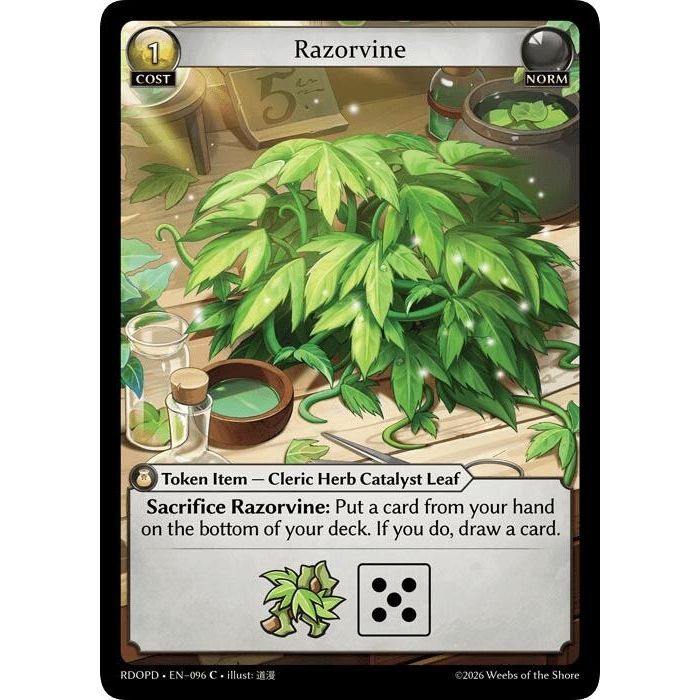 Image for Razorvine (096) (Radiant Origins: Pantheon) - Grand Archive TCG