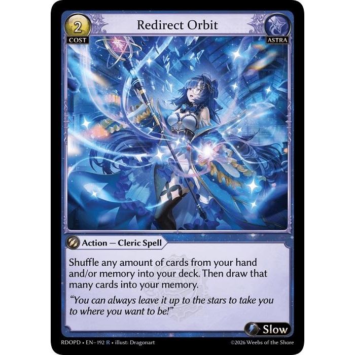 Image for Redirect Orbit (192) (Radiant Origins: Pantheon) - Grand Archive TCG
