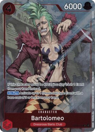 Bartolomeo (Dash Pack) (OP15-014) (Adventure on Kami's Island) (OP15-EB04)