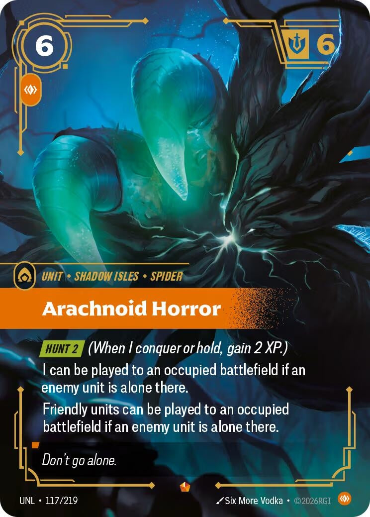 Arachnoid Horror (117/219) (Unleashed)