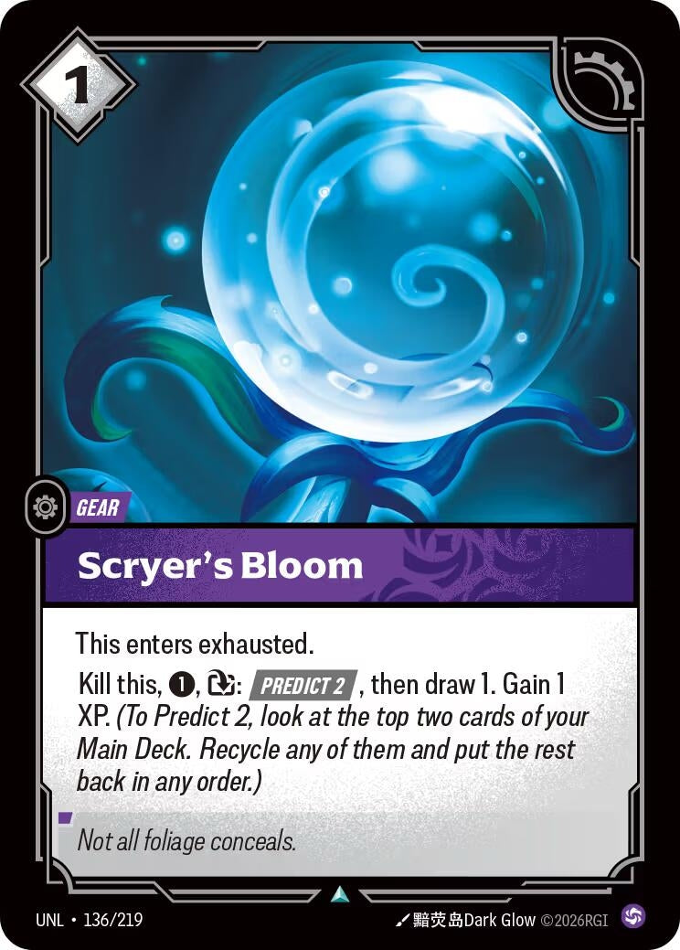 Scryer's Bloom (136/219) (Unleashed) - PokeBox USA
