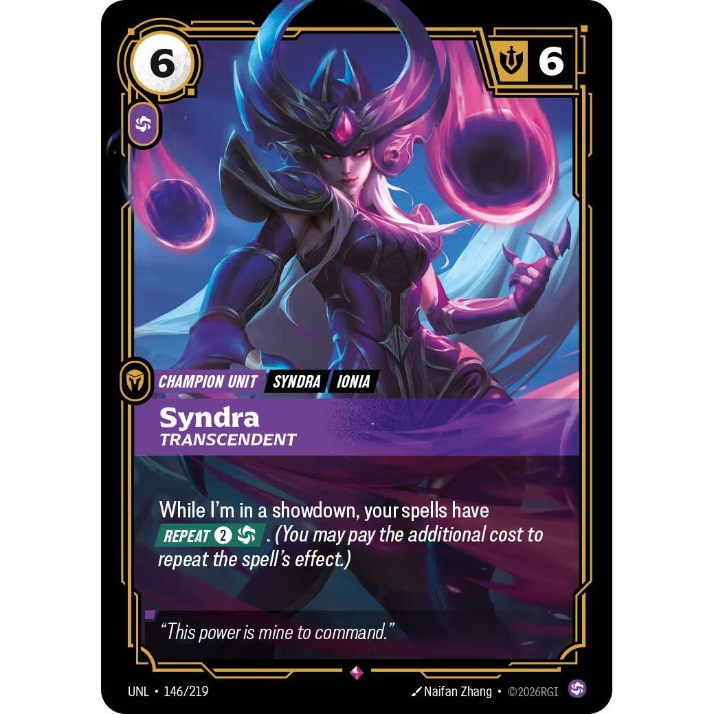 Syndra - Transcendent (146/219) (Unleashed) - PokeBox USA