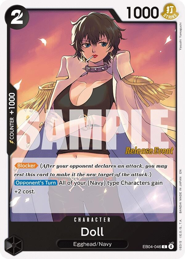 Image for Doll (EB04-046) (Adventure on Kami's Island Release Event Cards) (OP15 RE) - One Piece Card Game