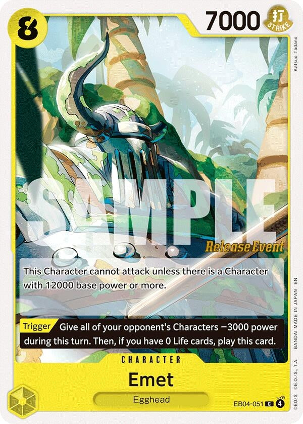Image for Emet (EB04-051) (Adventure on Kami's Island Release Event Cards) (OP15 RE) - One Piece Card Game