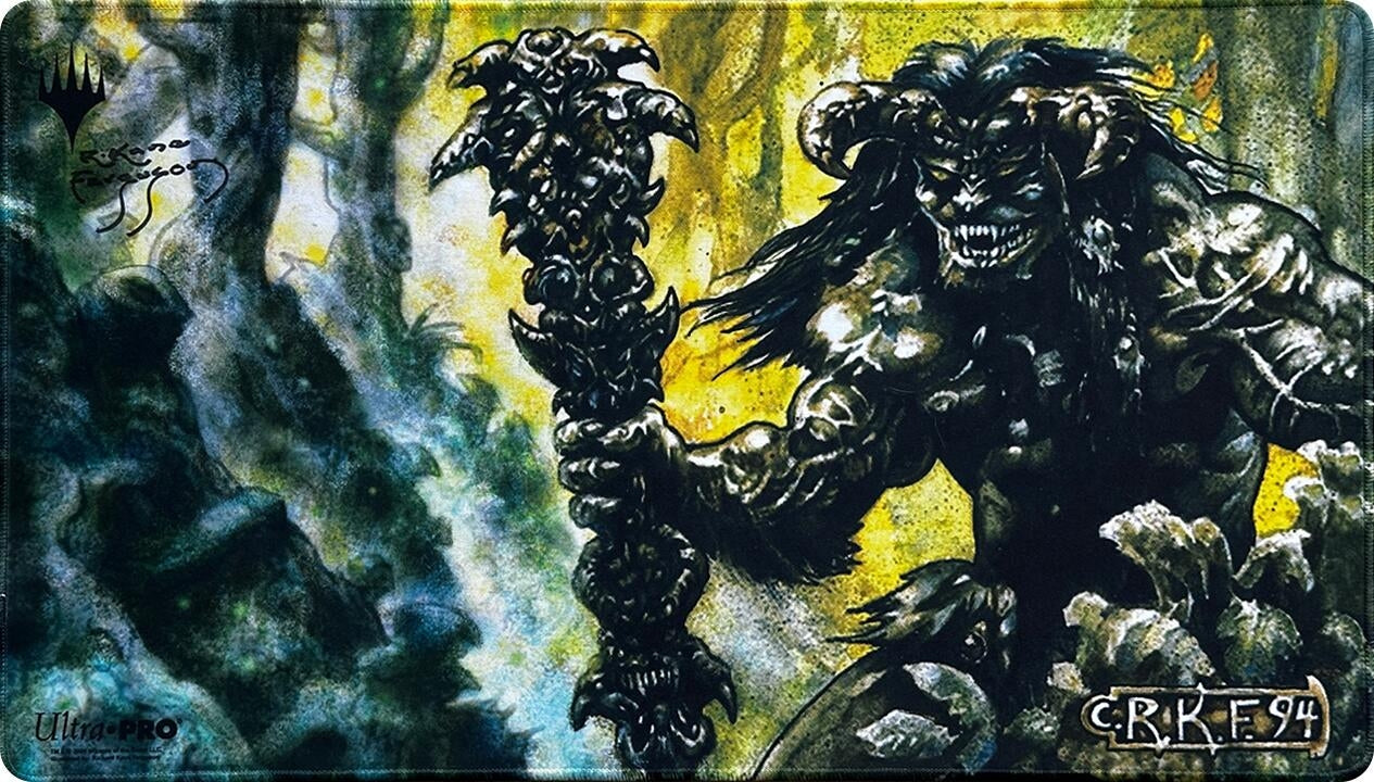 Image for Richard Kane Ferguson Playmat for Magic: The Gathering (Kickstarter Exclusive) - Sol'kanar the Swamp King - Playmats