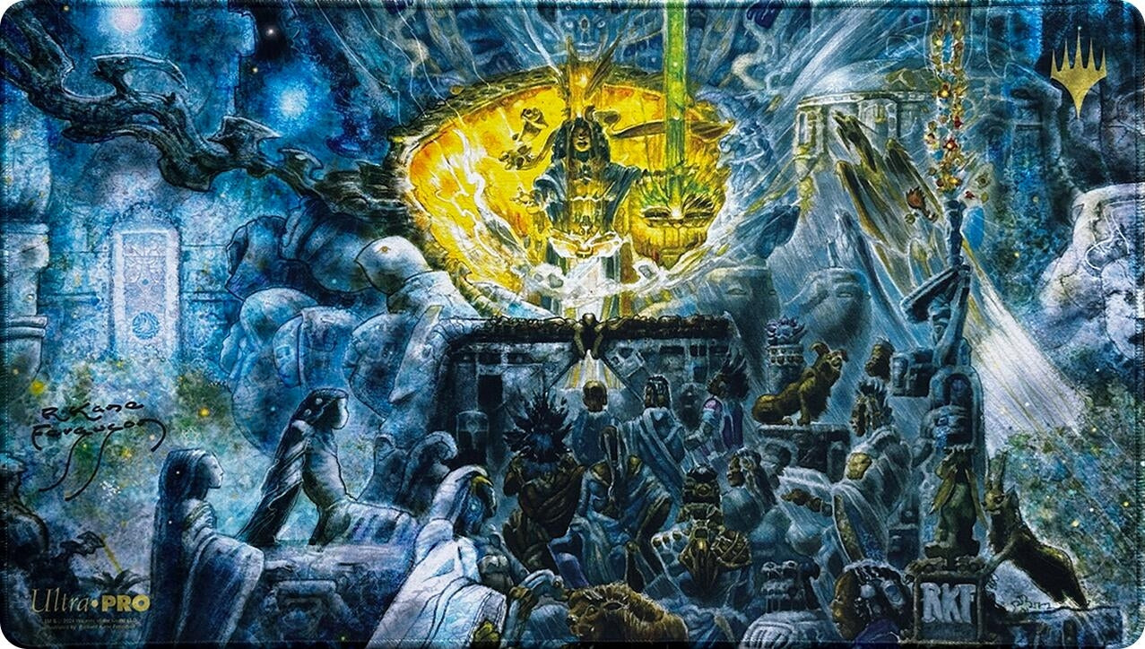 Image for Richard Kane Ferguson Playmat for Magic: The Gathering (Kickstarter Exclusive) - Enlightened Tutor - Playmats