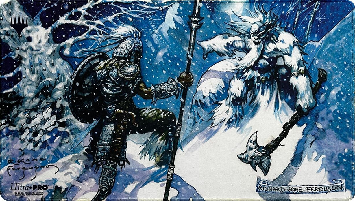Image for Richard Kane Ferguson Playmat for Magic: The Gathering (Kickstarter Exclusive) - Misinformation - Playmats