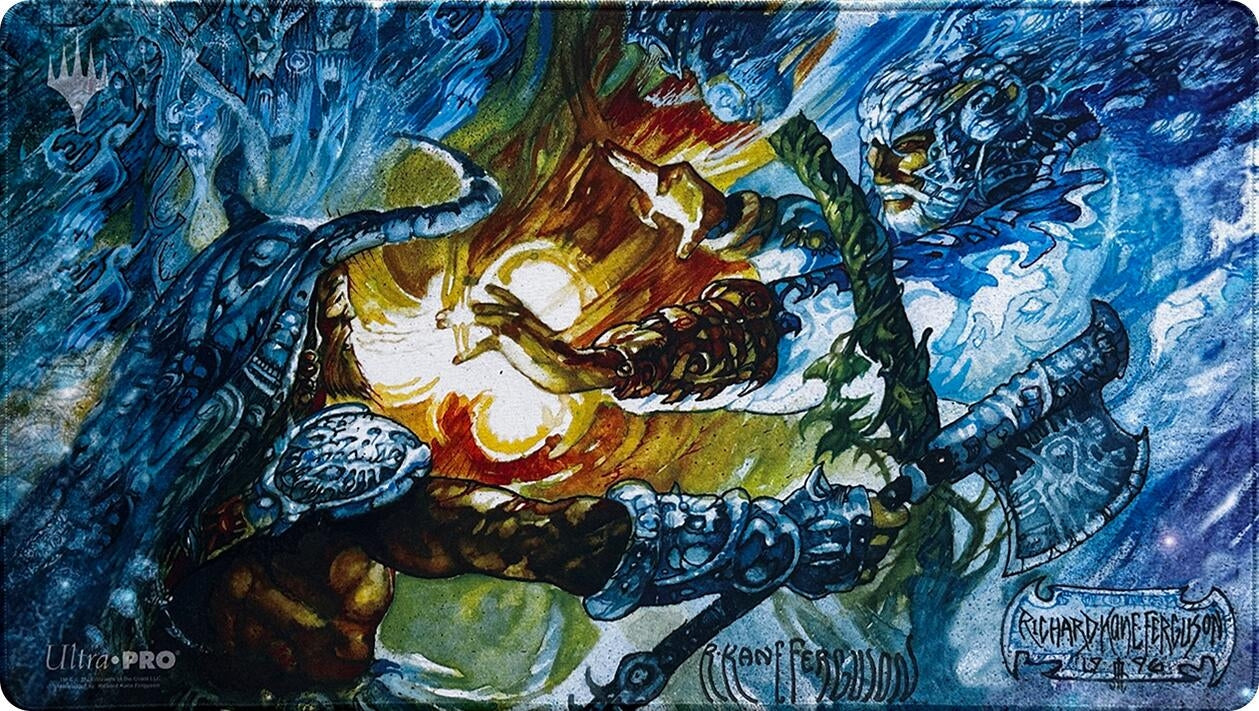 Image for Richard Kane Ferguson Playmat for Magic: The Gathering (Kickstarter Exclusive) - Arcane Denial - Playmats