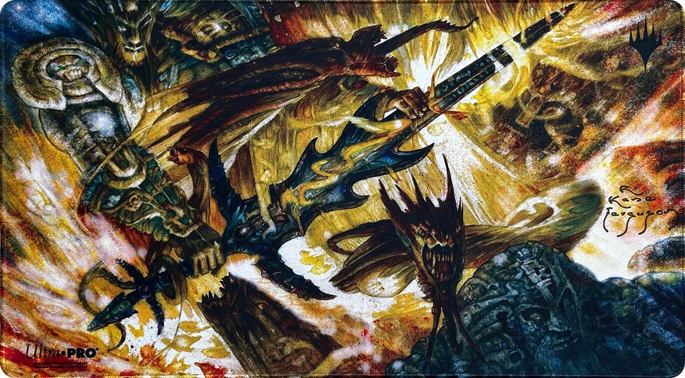 Image for Richard Kane Ferguson Playmat for Magic: The Gathering (Kickstarter Exclusive) - Blackblade Reforged - Playmats