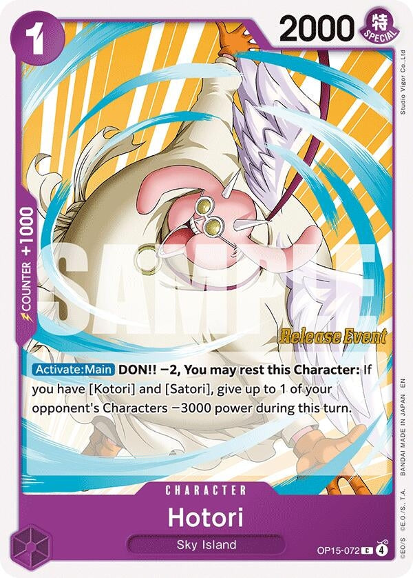 Image for Hotori (OP15-072) (Adventure on Kami's Island Release Event Cards) (OP15 RE) - One Piece Card Game