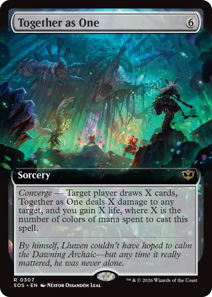 Together as One (Extended Art) (307) (Secrets of Strixhaven) - PokeBox USA