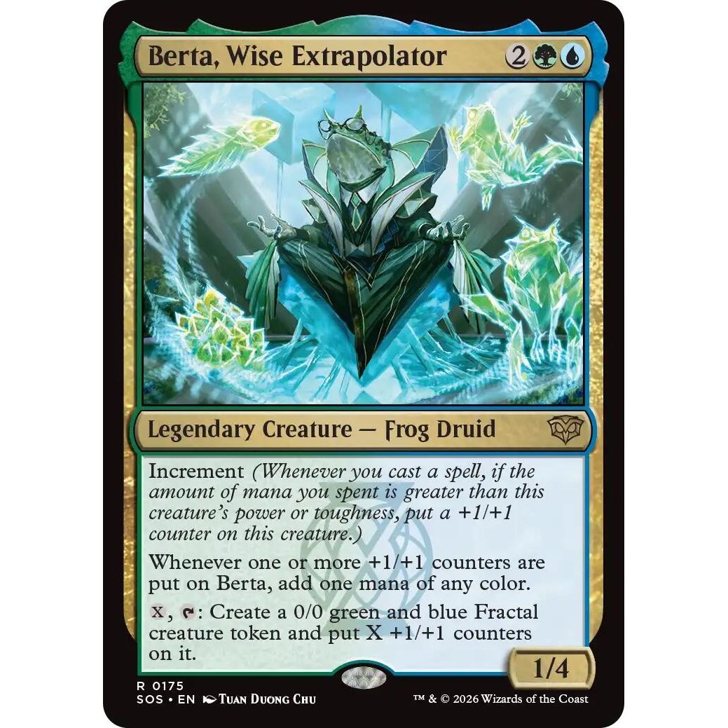 Berta, Wise Extrapolator (175) (Secrets of Strixhaven) - PokeBox USA