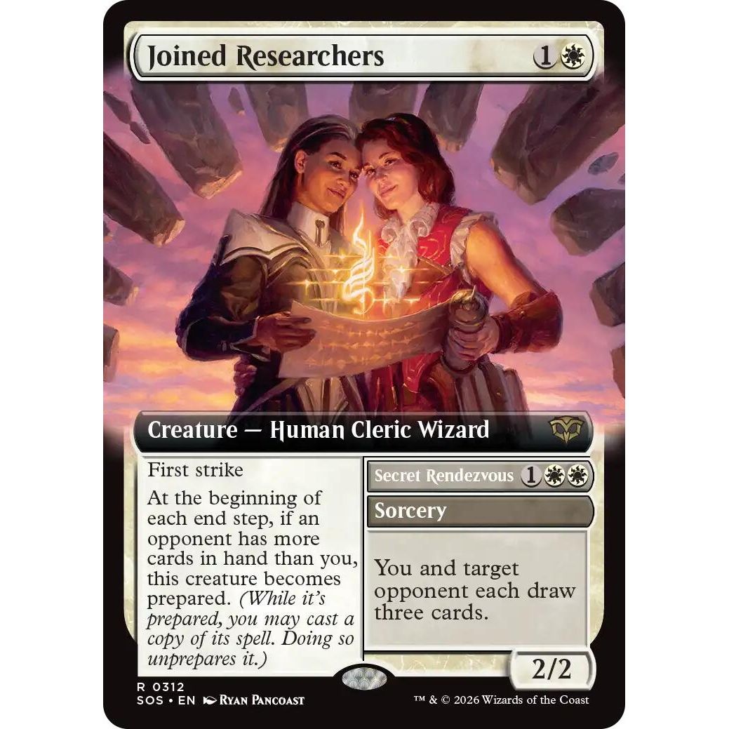 Joined Researchers (Extended Art) (312) (Secrets of Strixhaven) - PokeBox USA