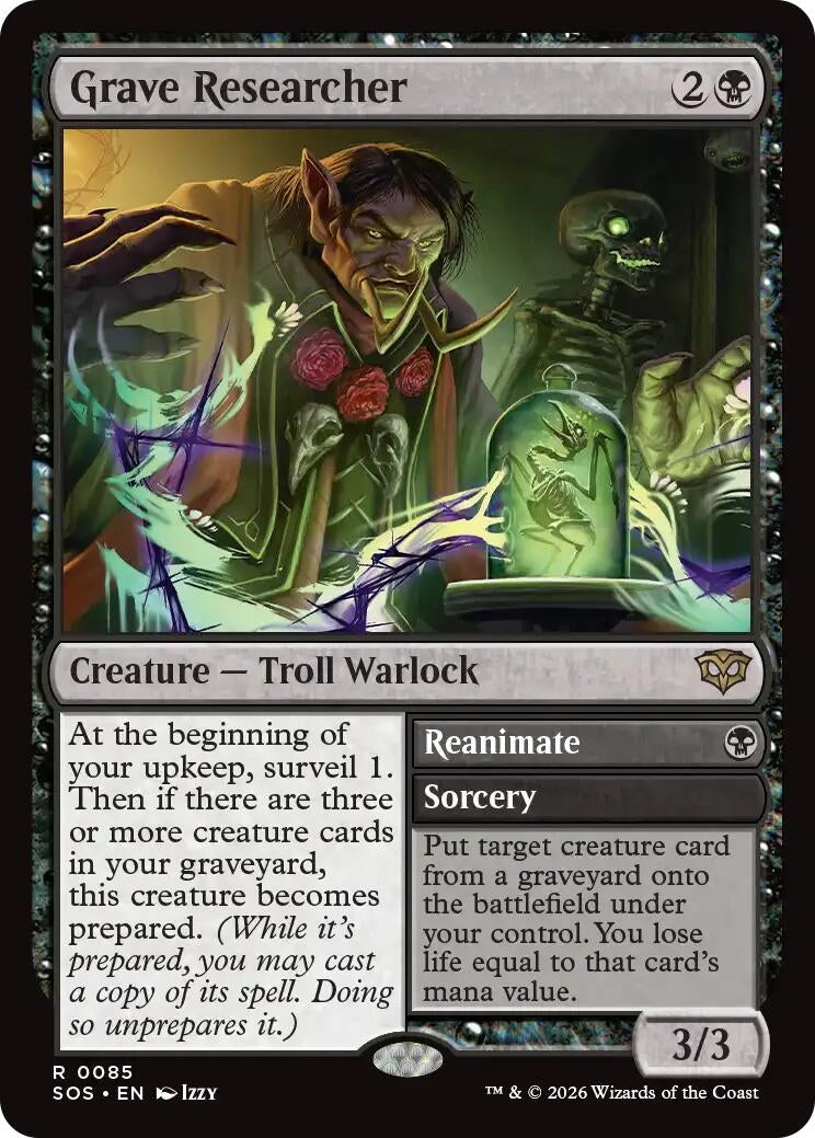 Grave Researcher (85) (Secrets of Strixhaven)