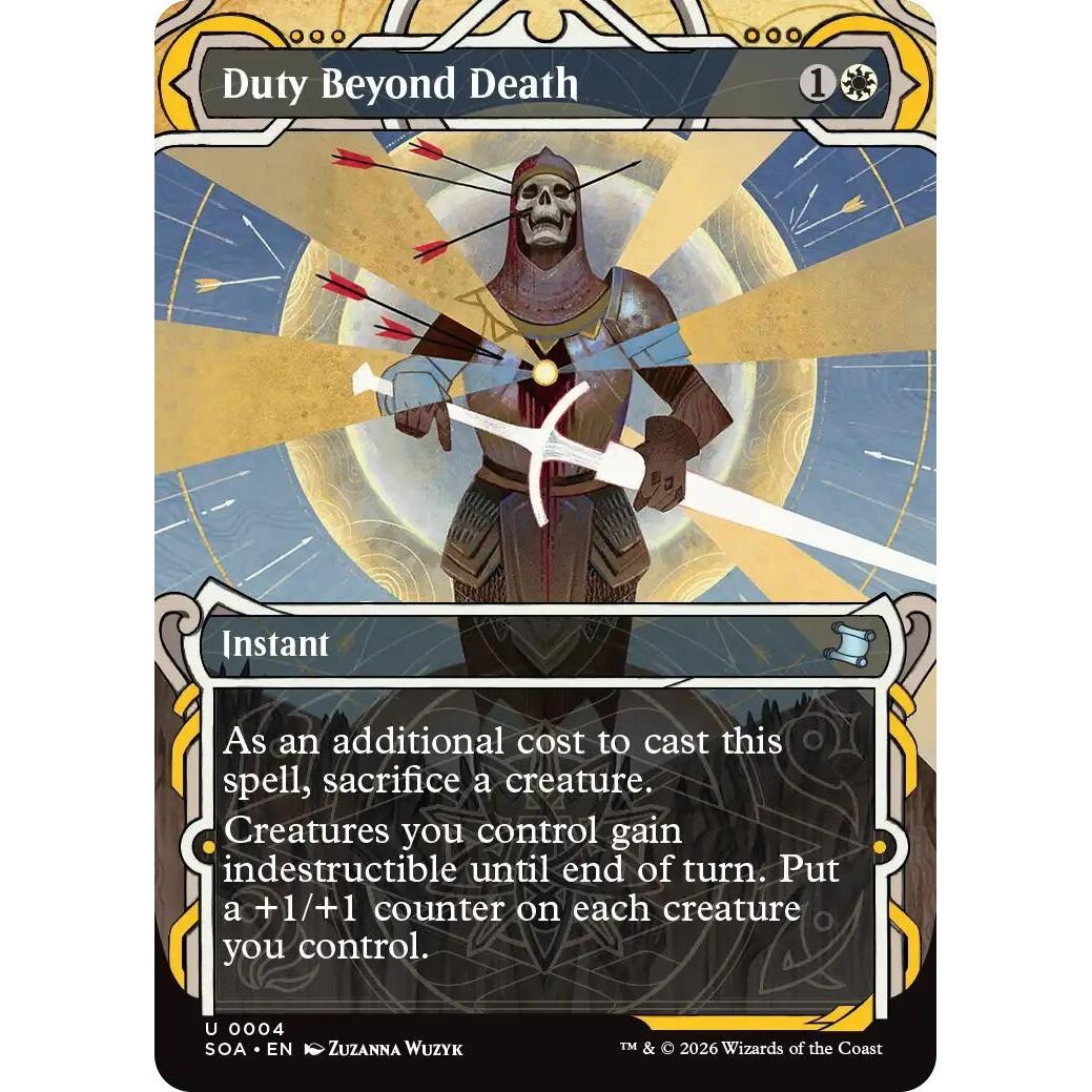 Duty Beyond Death (4) (Secrets of Strixhaven: Mystical Archive) - PokeBox USA