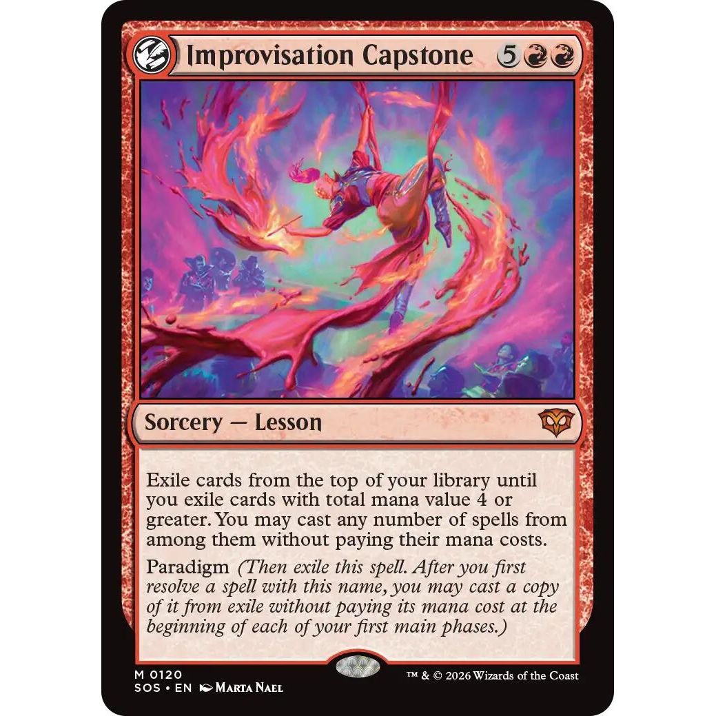Improvisation Capstone (120) (Secrets of Strixhaven) - PokeBox USA
