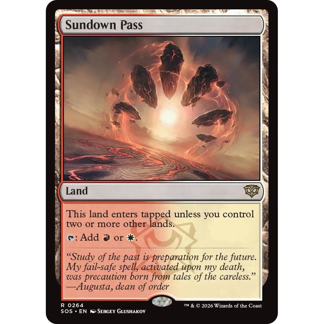 Sundown Pass (264) (Secrets of Strixhaven) - PokeBox USA