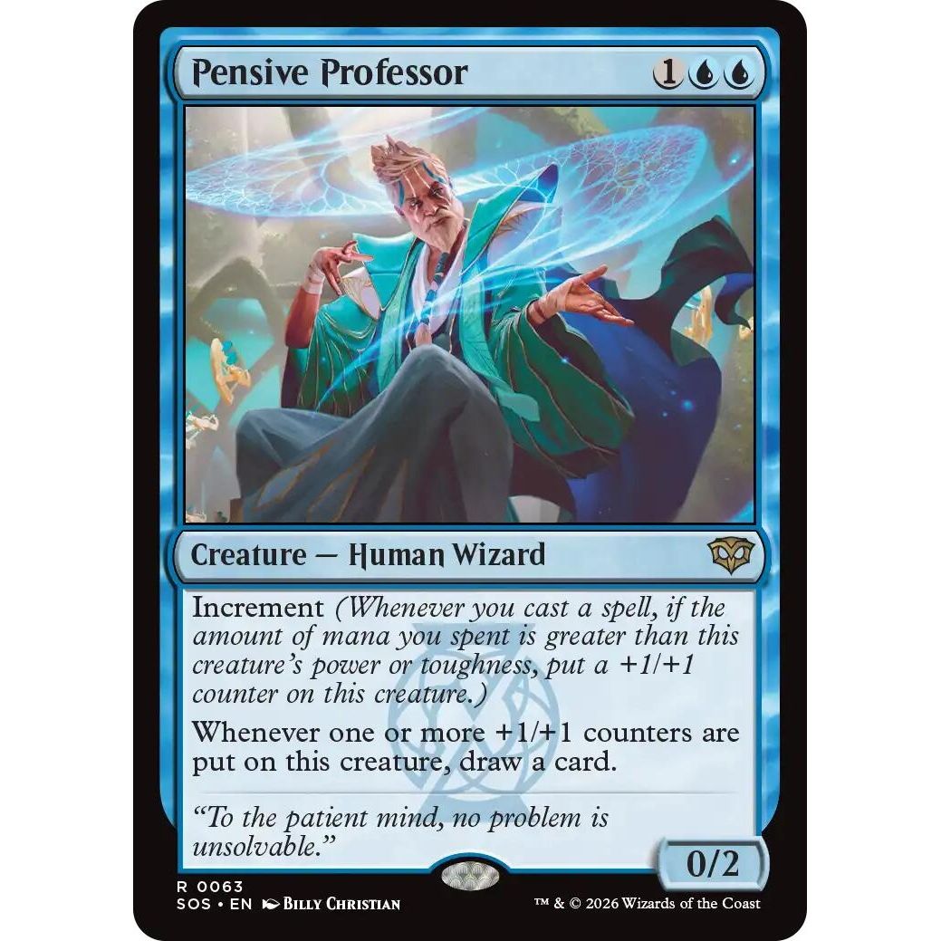 Pensive Professor (63) (Secrets of Strixhaven) - PokeBox USA