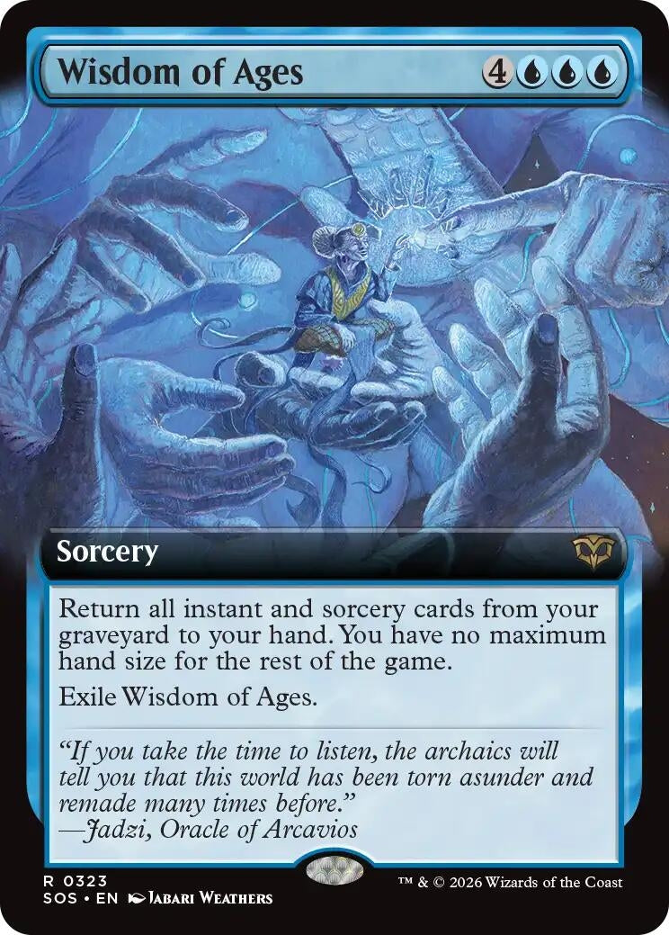 Wisdom of Ages (Extended Art) (323) (Secrets of Strixhaven) - PokeBox USA