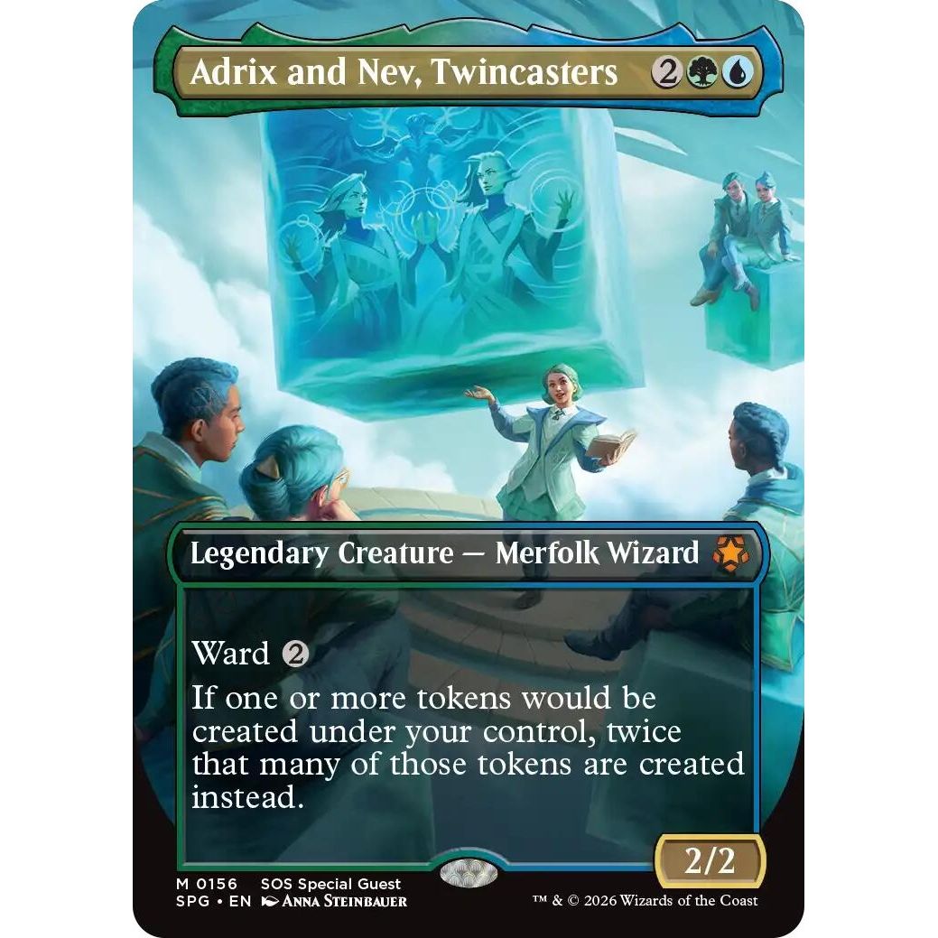 Adrix and Nev, Twincasters (Borderless) (156) (Special Guests) - PokeBox USA