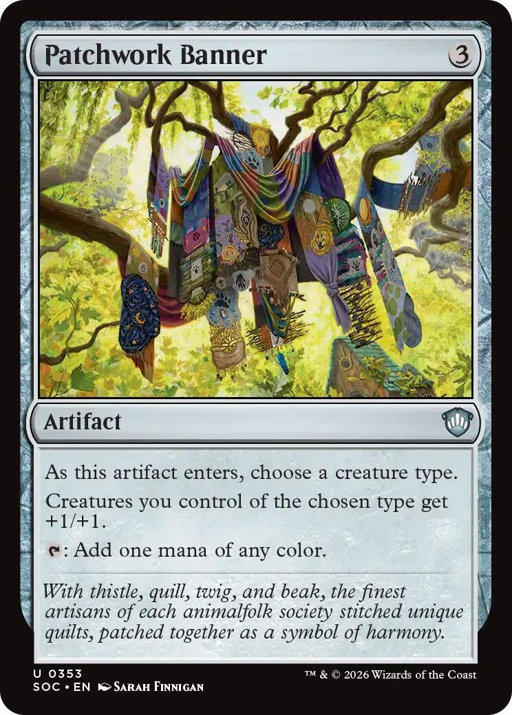 Patchwork Banner (353) (Secrets of Strixhaven)