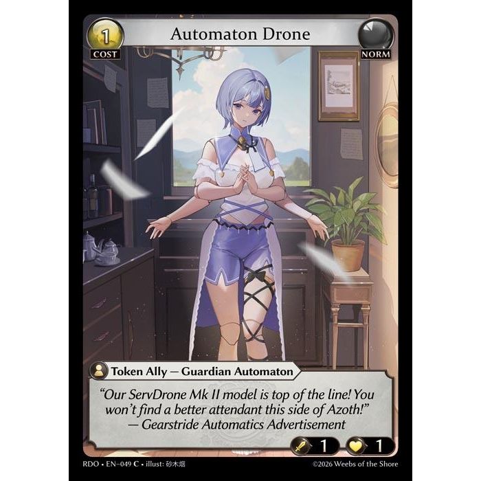 Image for Automaton Drone (049) (Radiant Origins) - Grand Archive TCG