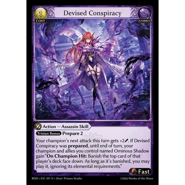 Image for Devised Conspiracy (397) (Radiant Origins) - Grand Archive TCG