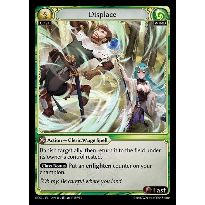 Image for Displace (259) (Radiant Origins) - Grand Archive TCG