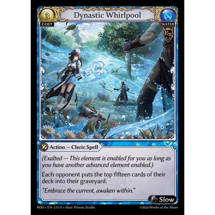 Image for Dynastic Whirlpool (215) (Radiant Origins) - Grand Archive TCG