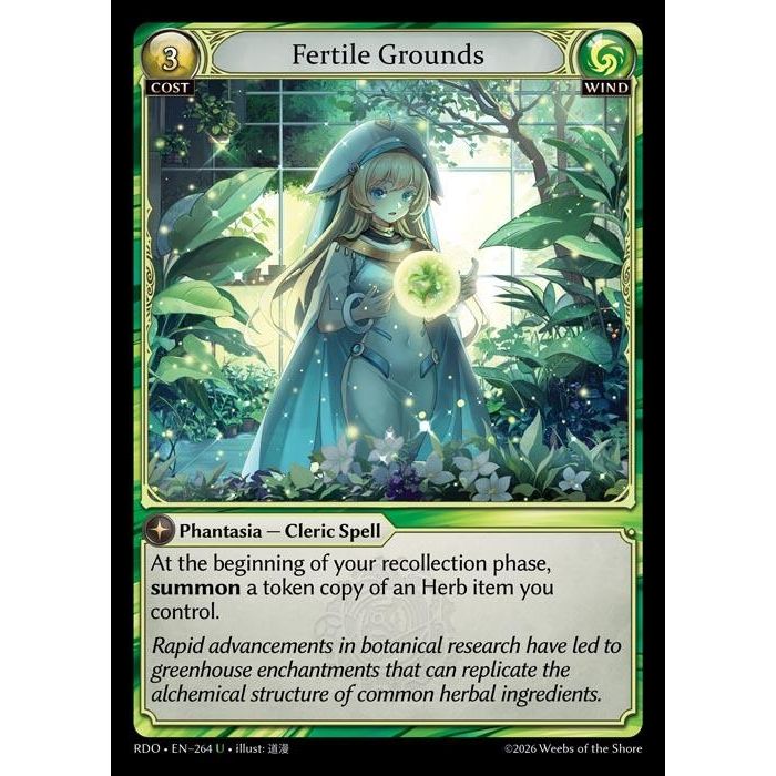 Image for Fertile Grounds (264) (Radiant Origins) - Grand Archive TCG