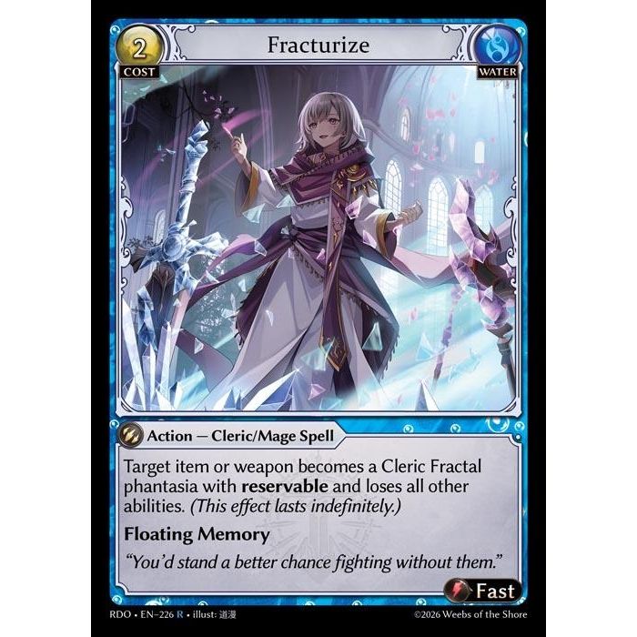 Image for Fracturize (226) (Radiant Origins) - Grand Archive TCG