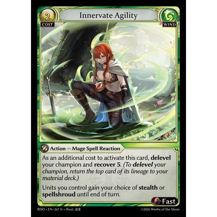 Image for Innervate Agility (267) (Radiant Origins) - Grand Archive TCG