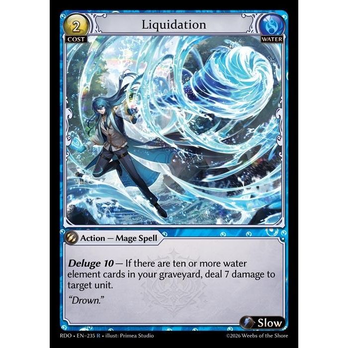 Image for Liquidation (235) (Radiant Origins) - Grand Archive TCG