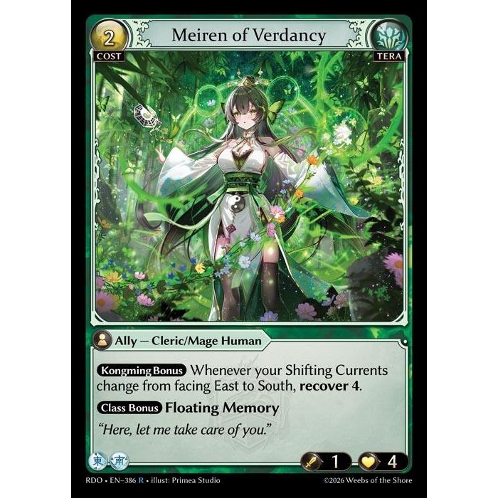 Image for Meiren of Verdancy (386) (Radiant Origins) - Grand Archive TCG