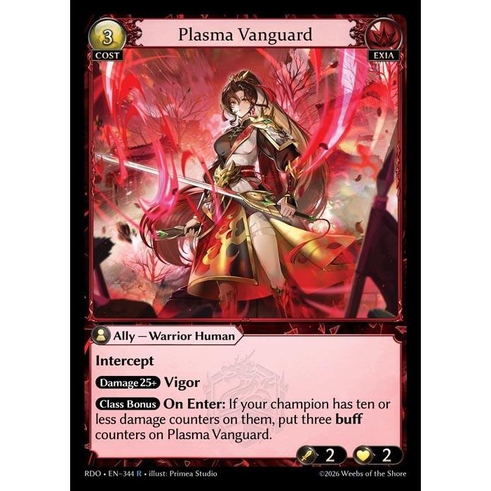 Image for Plasma Vanguard (344) (Radiant Origins) - Grand Archive TCG