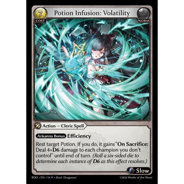 Image for Potion Infusion: Volatility (114) (Radiant Origins) - Grand Archive TCG