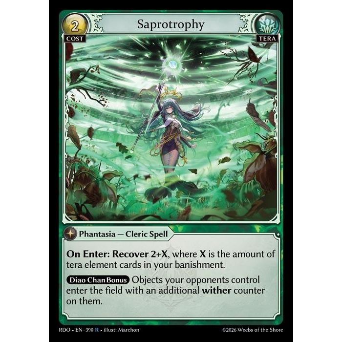 Image for Saprotrophy (390) (Radiant Origins) - Grand Archive TCG