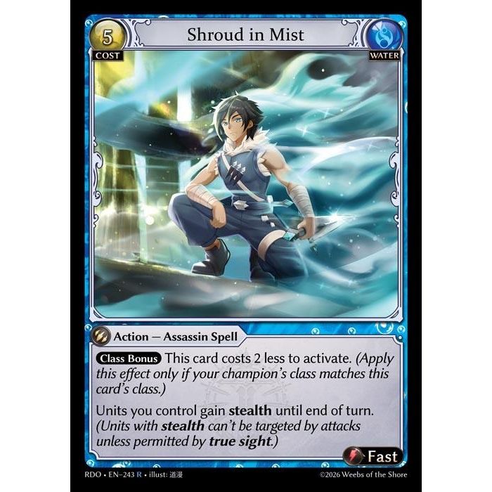 Image for Shroud in Mist (243) (Radiant Origins) - Grand Archive TCG