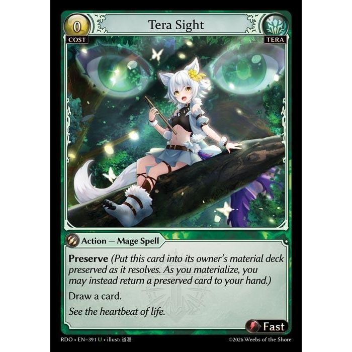 Image for Tera Sight (391) (Radiant Origins) - Grand Archive TCG