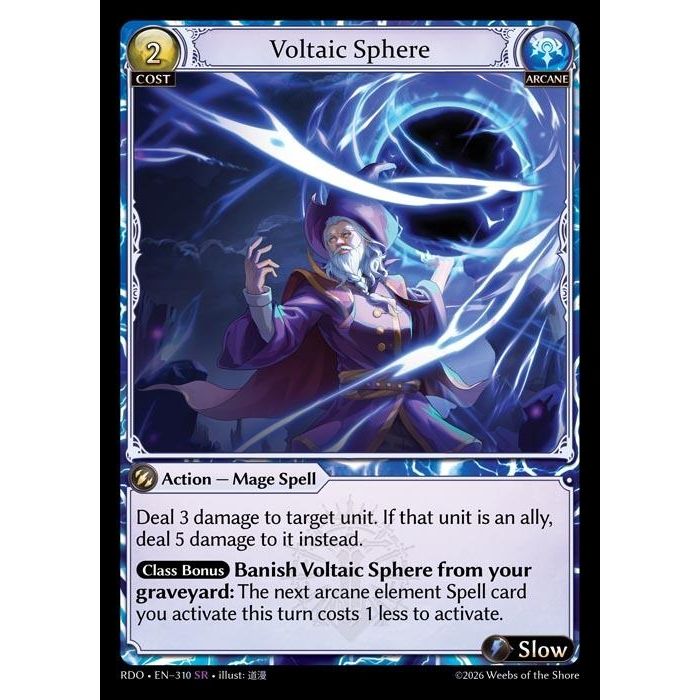Image for Voltaic Sphere (310) (Radiant Origins) - Grand Archive TCG