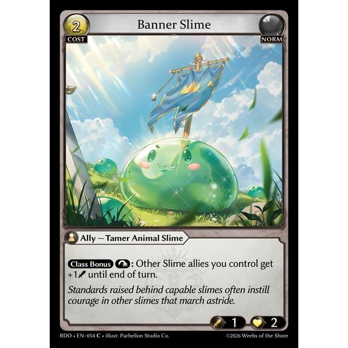 Image for Banner Slime (Curio Foil) (054) (Radiant Origins) - Grand Archive TCG