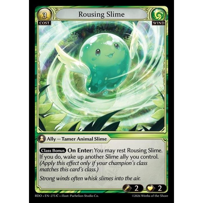 Image for Rousing Slime (Curio Foil) (275) (Radiant Origins) - Grand Archive TCG