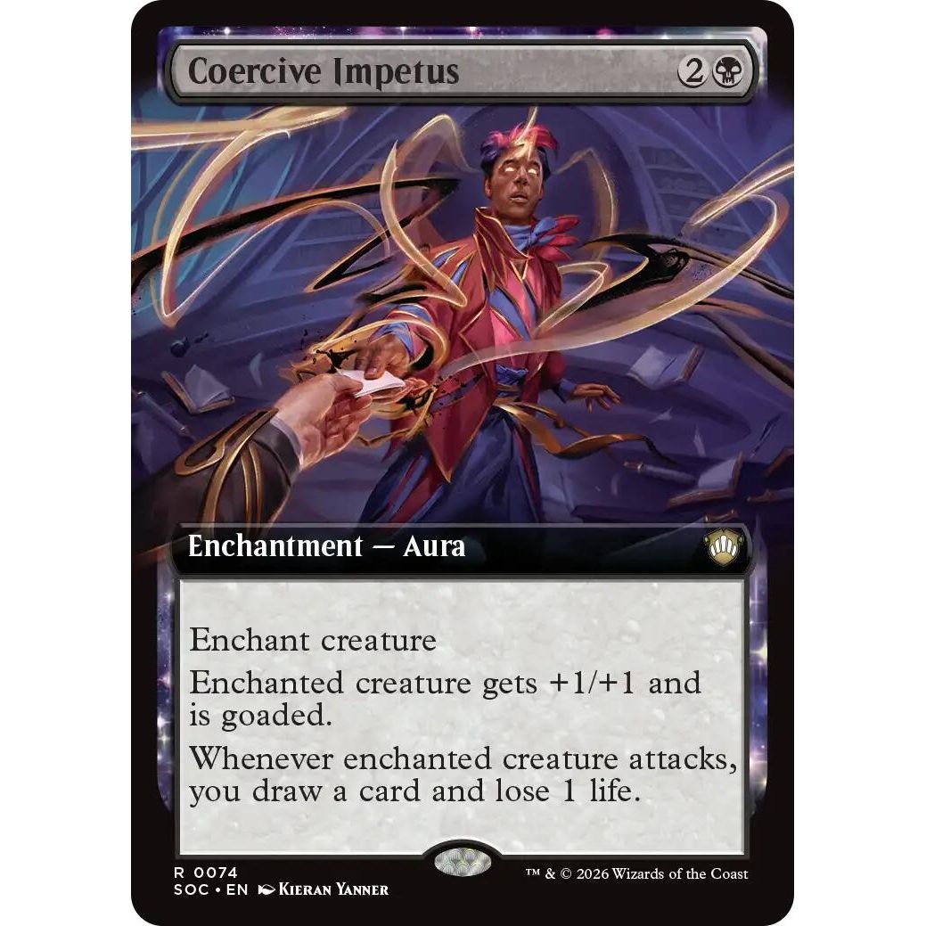 Coercive Impetus (Extended Art) (74) (Secrets of Strixhaven) - PokeBox USA
