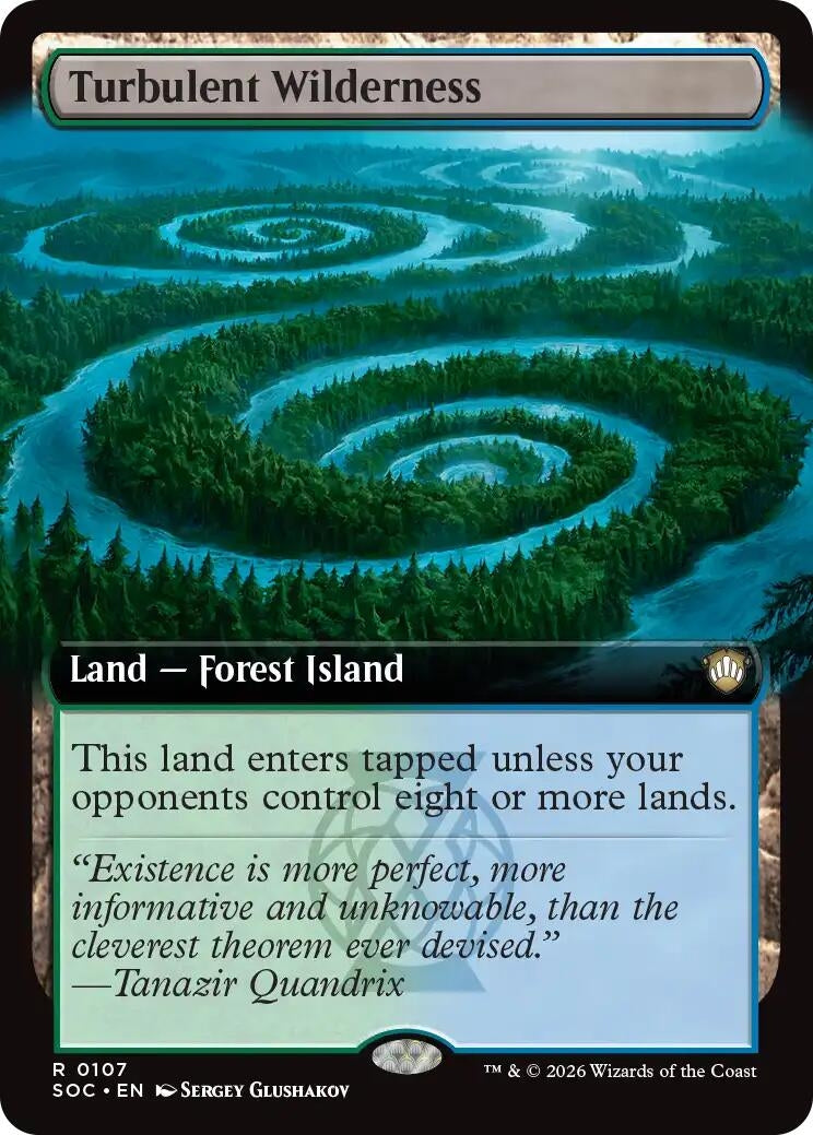 Turbulent Wilderness (Extended Art) (107) (Secrets of Strixhaven) - PokeBox USA