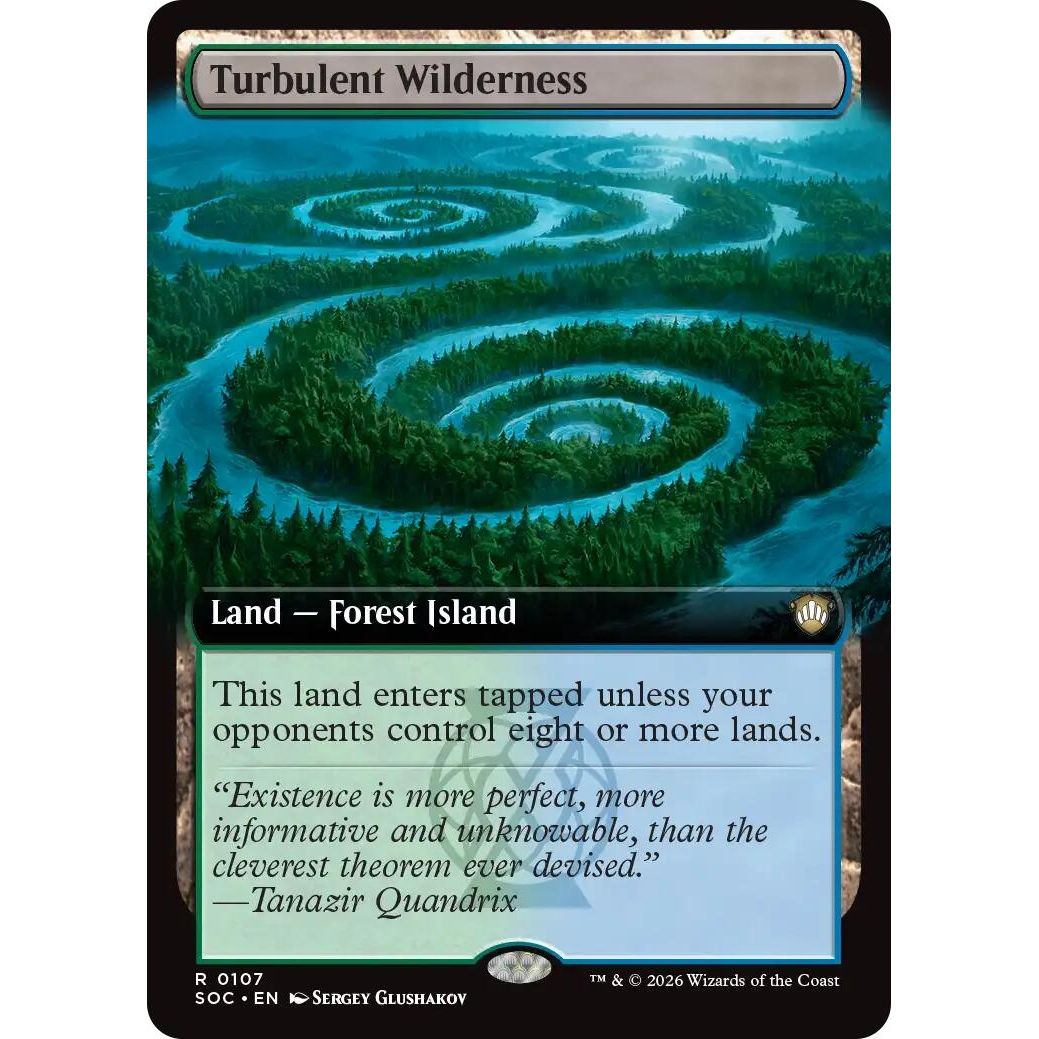 Turbulent Wilderness (Extended Art) (107) (Secrets of Strixhaven) - PokeBox USA