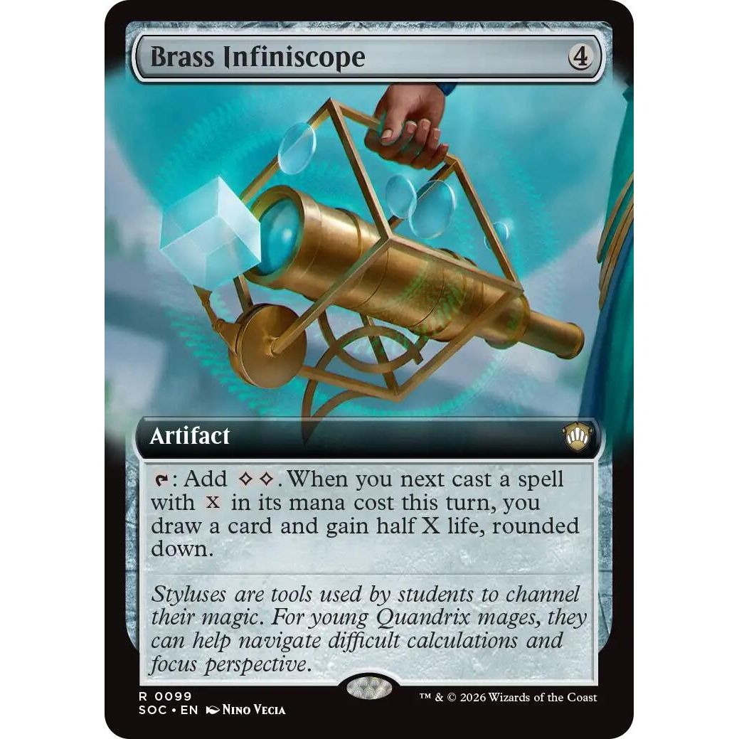 Brass Infiniscope (Extended Art) (99) (Secrets of Strixhaven) - PokeBox USA