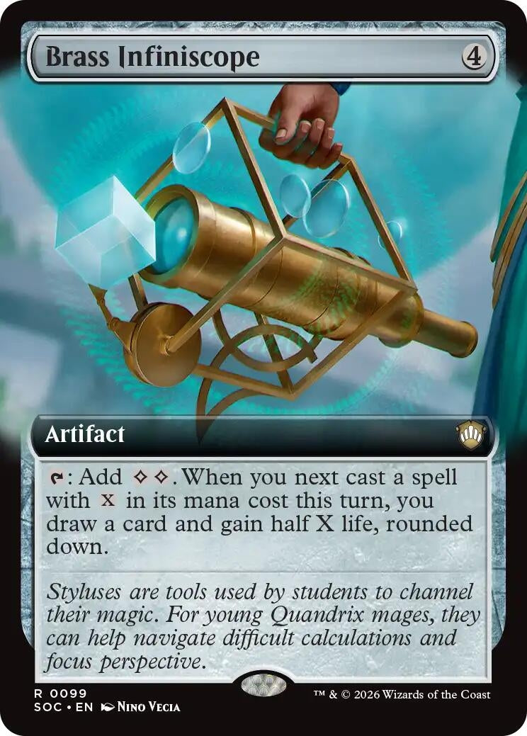 Brass Infiniscope (Extended Art) (99) (Secrets of Strixhaven) - PokeBox USA