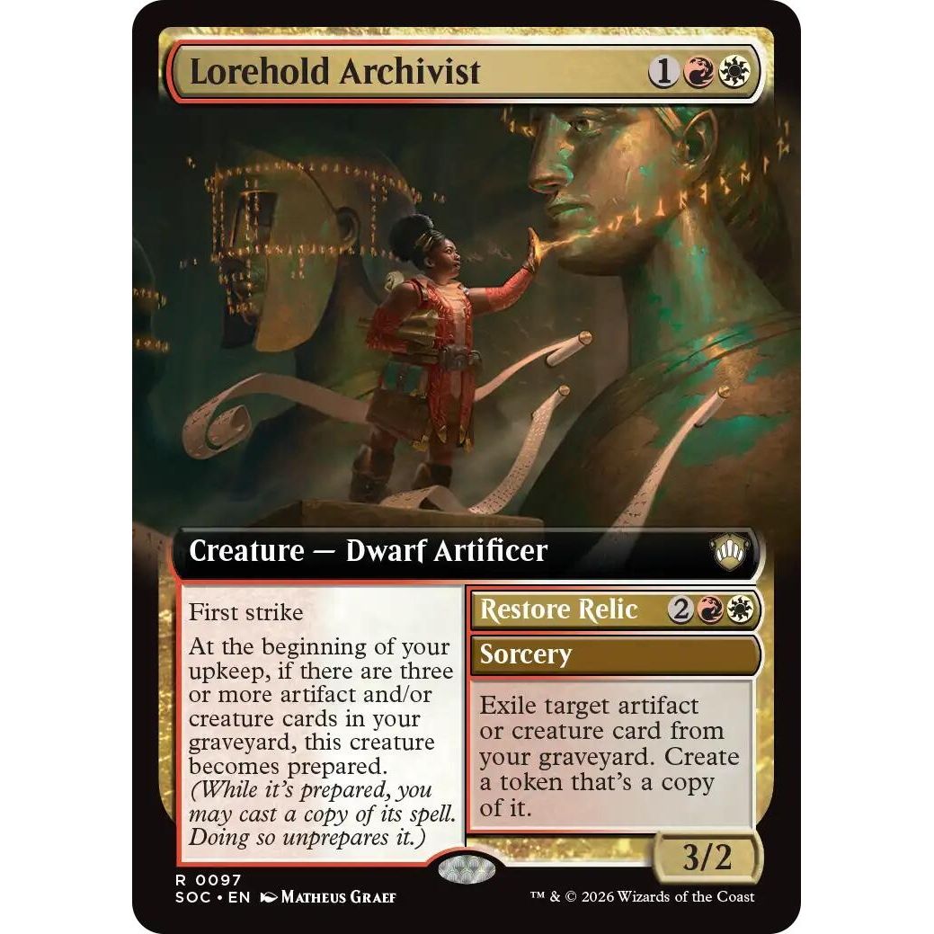 Lorehold Archivist (Extended Art) (97) (Secrets of Strixhaven) - PokeBox USA