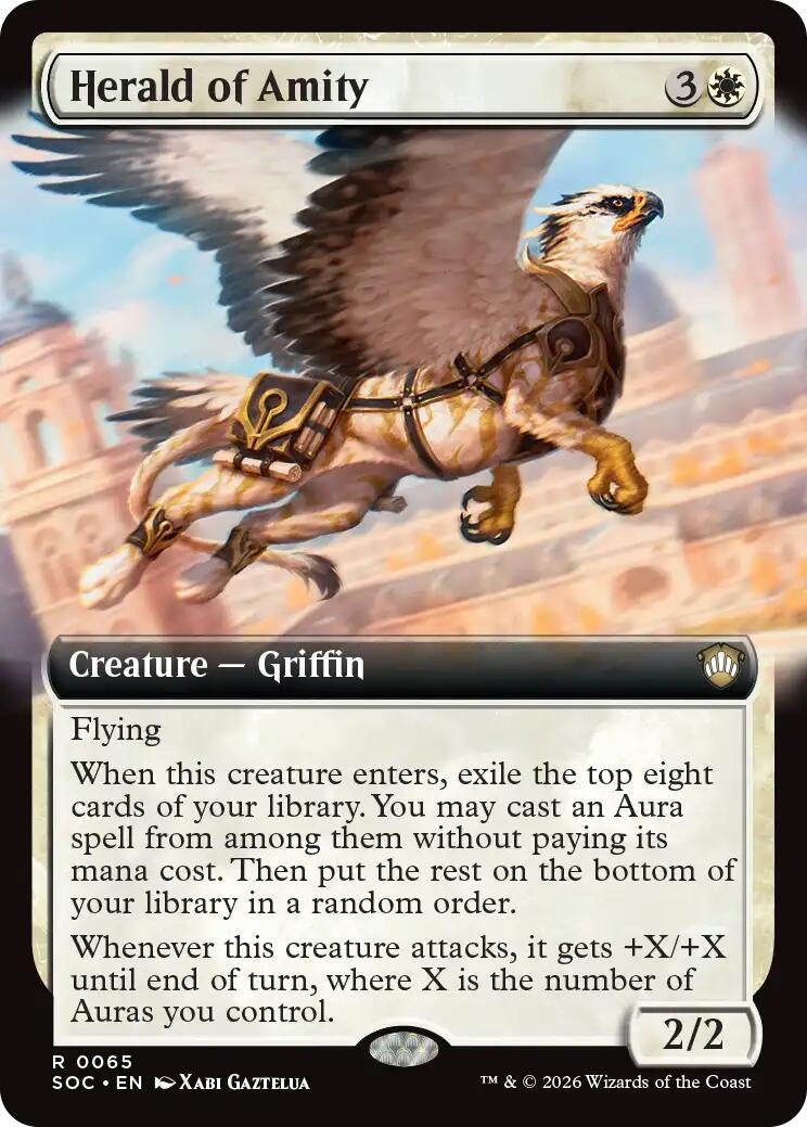 Herald of Amity (Extended Art) (65) (Secrets of Strixhaven) - PokeBox USA